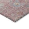 Homeroots 8' Pink Gray And Gold Round Floral Washable Indoor Outdoor Area Rug 604086 - alternate 3