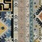 Homeroots 9' X 12' Black Ivory And Copper Aztec Washable Indoor Outdoor Area Rug 598458 - alternate 2