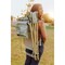 Picnic Time Family Of Brands Outdoor Directors Folding Chair, Tropical Foliage Pattern with Beige Accents 810-17-671-000-0 - alternate 2
