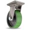 Hamilton Maxi-Duty Swivel Caster, 10" x 5" Duralast Polyurethane (95A) on Cast Iron Wheel S-MD-105DT - alternate 1