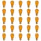 Bulbrite 11-Watt S14 Transparent Amber Dimmable Incandescent Light Bulb, 25PK 861023 - alternate 1