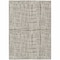 Homeroots 5' X 8' Brown Beige And Ivory Striped Washable Indoor Outdoor Area Rug 583415 - alternate 3