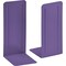 Acrimet Steel Metal Jumbo Bookends for Shelves, Heavy Duty, for Large books, Purple, 2PK 294.4 - alternate 1