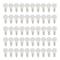 Bulbrite 25w Dimmable Frost A19 Incandescent Light Bulbs Medium (E26) Base, 2700K Warm White Light, 25PK 861943 - alternate 1