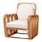 Bali & Pari Tiramisu Bohemian Light Honey Rattan Arm Chair 251-13877-ZORO - alternate 1