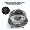 Optimus F-6310RD 10 Inch 2 SPeed Portable Retro Drum Fan in Black F-6310BK - alternate 3