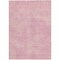 Homeroots 8' X 10' Pink Washable Indoor Outdoor Area Rug 598845 - alternate 2