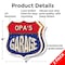 Signmission Opa's Garage, 6 inch X 6 inch, Plastic Sign, 2PK SHI-P-2PACK-6-383-OPA - alternate 3