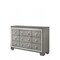 Homeroots 64" Light Gray Solid and Manufactured Wood Nine Drawer Triple Dresser 490460 - alternate 1