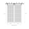Sartodoors Sliding Closet Barn Bypass Doors with Frosted Glass White 36x84 (2* 18x84) Solid Core VEREGIO7455BBB-WS-3684 - alternate 2