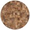 Homeroots Into the Abyss II 24" X 24" Brown Geometric Wood Circle Hanging Dimensional Sculpture 608657 - alternate 2