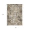 Homeroots 9' X 12' Brown And Ivory Geometric Washable Indoor Outdoor Area Rug 631997 - alternate 3