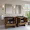 James Martin Vanities Hudson 30" Single Vanity, Honey Oak w/ 3 CM Phantome Eclos Top 435-V30-HNO-3PHT - alternate 2