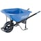 Vulcan Wheelbarrow, 6 cu-ft Volume, HDPE, 1-Wheel, Pneumatic Wheel, 16 in Wheel PH6-S-OR - alternate 1