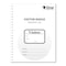 C-Line Products 3-5/8'' x 1-7/8'' Visitor Badges with Registry Log, 1/BX 97030 - alternate 1