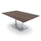Skutchi Designs Rectangle Conference Table With Power Unit, 48 in W, 72 in L, Brown HAR-REC-48X72-DOU-H3041-NA - alternate 3