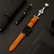 Elegani Alligator-Embossed Leather Band Compatible with Apple Watch 41mm, Light Brown, Rose Gold Buckle LAD-LBRN-RGD-41 - alternate 3