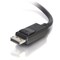 C2G 3FT/0.9M DISPLAYPORT CABLE M/M BLK 54400 - alternate 3