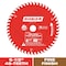 Diablo 6 1/2 in. D X 20 mm Carbide Tipped Track Saw Blade 48 teeth D0648TSF - alternate 2