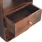 Homeroots 22" Chestnut Solid Wood One Drawer Nightstand 651502 - alternate 4