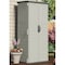Suncast Storage Shed, 22 cu-ft Capacity, 2 ft 8-1/4 in W, 2 ft 1-1/2 in D, 6 ft H, Resin, Stoney/Vanilla BMS1250 - alternate 1