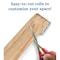 Carson Dellosa Grow Together Light Wood Grain Rolled Straight Bulletin Board Borders, 65 Feet Per Roll, 3PK 108510 - alternate 2