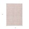 Homeroots 3' X 5' Pink And Gray Abstract Washable Indoor Outdoor Area Rug 598998 - alternate 4