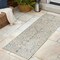 Jonathan Y Danae Classic Cottage Filigree Scroll Reversible Machine-Washable Cream/Navy 2ft x 8ft Runner Rug SVH100B-28 - alternate 2