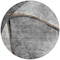 Homeroots 8' Gray Chocolate And Silver Round Abstract Washable Indoor Outdoor Area Rug 582256 - alternate 3