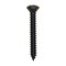 Auveco #8 x 1 1/4in Phillips Oval Head Tapping Screw Black Oxide, 100PK 10169 - alternate 1