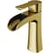 Vigo Paloma Single Handle Single-Hole Bathroom Faucet in Matte Brushed Gold VG01041MG - alternate 1