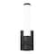 Z-Lite Idris 1 Light Wall Sconce, Matte Black/Opal White, 5 In W 1019-1S-MB-LED - alternate 4