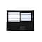 Koolmore 60 in. Refrigerated Bakery Display Case in Black, 17.6 cu. ft. KM-CDHF-17C-BK - alternate 3