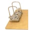 Saunders LockOMatic Dual Arch Ring Archboard, Brown SAU05712 - alternate 2