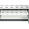 Denios Battery Storage Cabinet, 77 in H, 24 3/16 in W, 24 in D, Blue/Gray, 4 Shelves M31-8098 - alternate 2