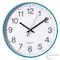 Clockswise Blue 10-In Analog Clock - Silent, Non-Ticking for Wall - Battery-Operated Perfect for Home QI004744.BL.10 - alternate 3