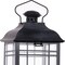 Homeroots Set of Three Gray Distressed Geometric Glass And Metal Floor Lantern Candle Holders, 3PK 516440 - alternate 2