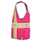 Dome75 Hi-Vis Safety Vest SM/MD Class Non-ANSI/Enhanced Visibility , Zipper 6 Pockets, 2 Mic Tab DV2183 - alternate 3