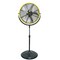Edendirect 20 inches, 3 speeds, high velocity pedestal fan in yellow, 180 degrees tiltable drum head ZR-FAN-PD20A(YELLOW) - alternate 1