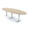 Skutchi Designs 8 Person Conference Table With Power Unit | 10' Oval Table | Harmony Series HAR-OVL-48X120-T-K525-NA - alternate 1