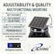 Iliving Black 14 in. HYBRID Smart Exhaust Solar Roof Attic Exhaust Fan, Cools up to 2000 sq ft. ILG8SF301A - alternate 3