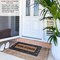 Gardenised Natural Coir and Non-Slip Rubber Doormat with Embossed Welcome Design, Classic Welcome QI004890 - alternate 2