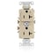 Leviton Duplex Receptacle/Oultet, 20 Amp 5362-S1I - alternate 1