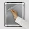 M&T Displays Snap Frame 8.5 in. X 11 in. Poster Size, 1 in. Black, Mitered Corner UCN255B081x7991 - alternate 3