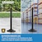 Us Weight ChainBoss Stanchion with 10 ft of Yellow Plastic Chain, SunShield UV Protection-Weighted Base, 2PK U2206YC - alternate 5