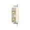 Eaton Wiring Devices Eaton Tamper-Resistant GFCI Receptacle, 125 V, 20 A, NEMA: NEMA 5-20R, Back, Side Wiring, Light Almond TRGF20LA - alternate 4