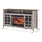 Edendirect 55 in. Freestanding Electric Fireplace Inserts Heater in Gray ZR-W1769132643 - alternate 2