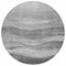 Homeroots 8' Gray And Charcoal Round Abstract Washable Indoor Outdoor Area Rug 604979 - alternate 5