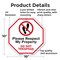 Signmission Please Respect My Property Do Not T, 10 Inch X 10 Inch, Aluminum Metal Signs OC-A-10-128 - alternate 3