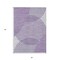 Homeroots 3' X 5' Purple Gray And Ivory Geometric Washable Indoor Outdoor Area Rug 597655 - alternate 2